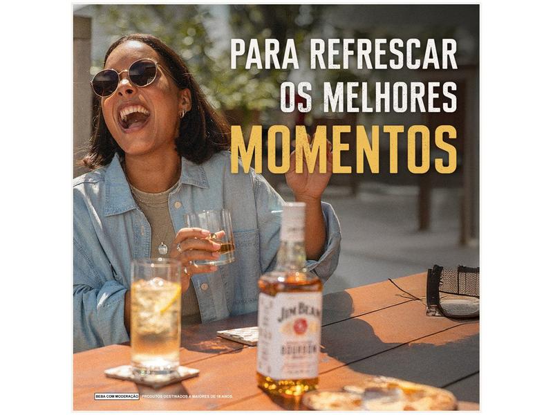 Whisky Jim Beam White Bourbon Garrafa 1L - Whisky - Magazine Luiza